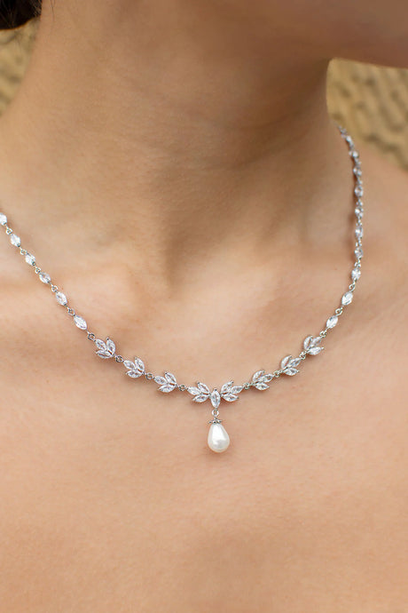Leah Necklace - Silver WN261