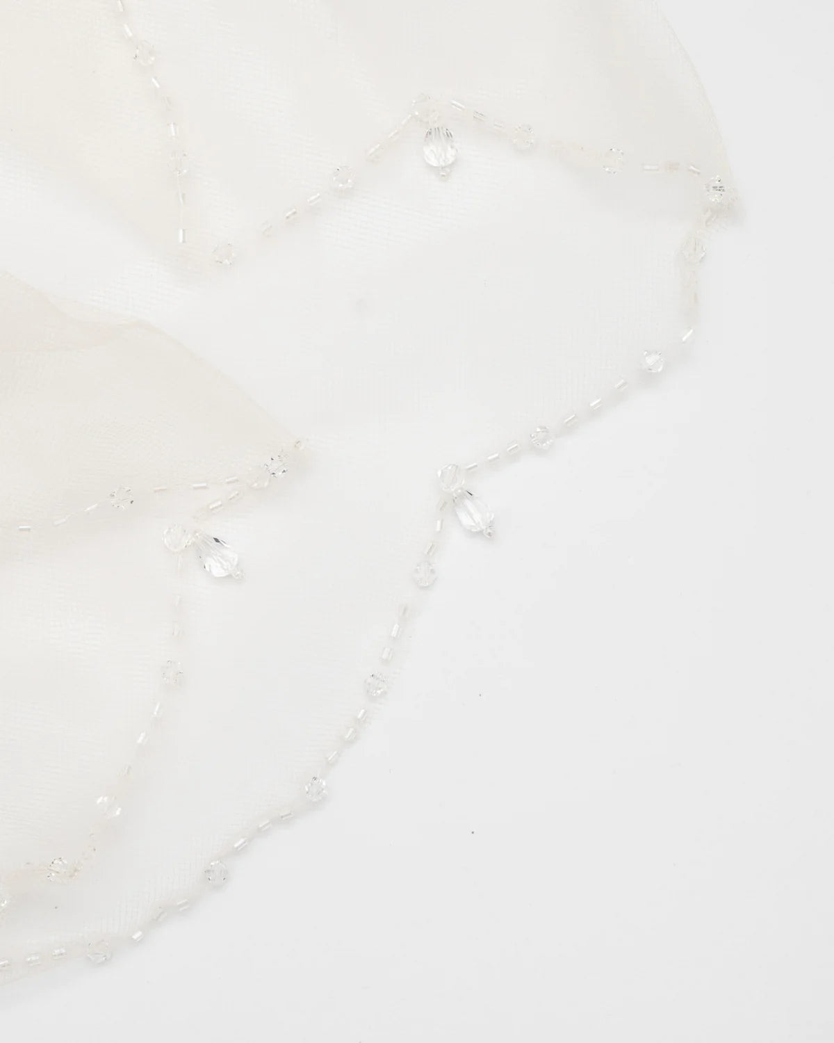 Sana two tier Cathedral veil 30"+108" - Ivory