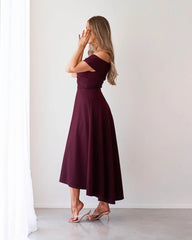 Belina Dress - Mahogany