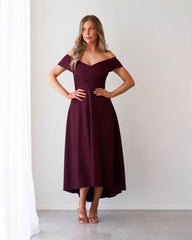 Belina Dress - Mahogany