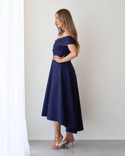 Belina Dress - Navy