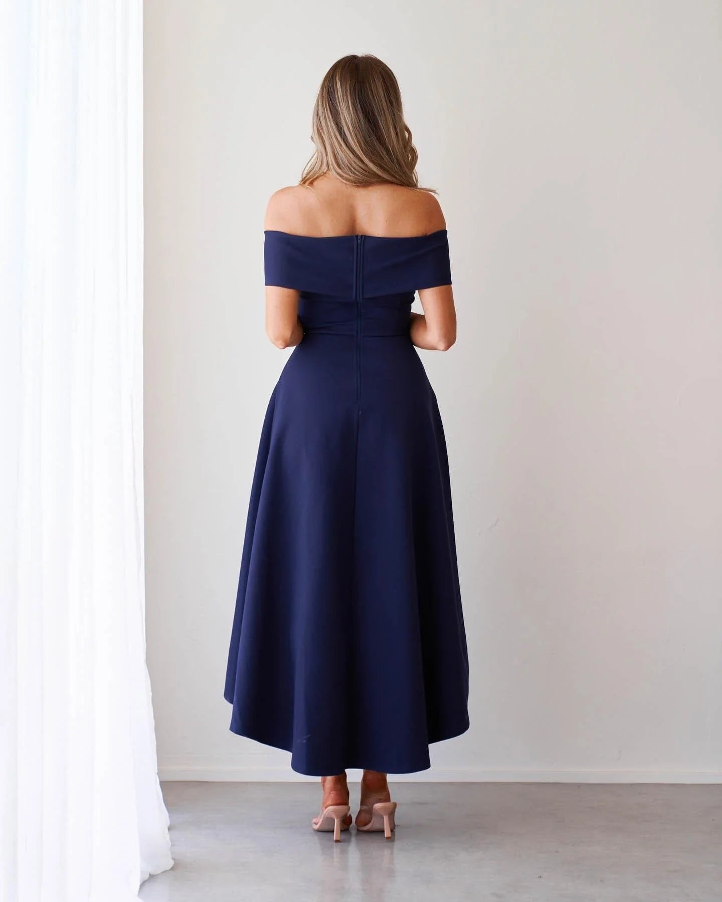 Belina Dress - Navy
