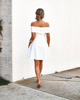 Britt Dress-White