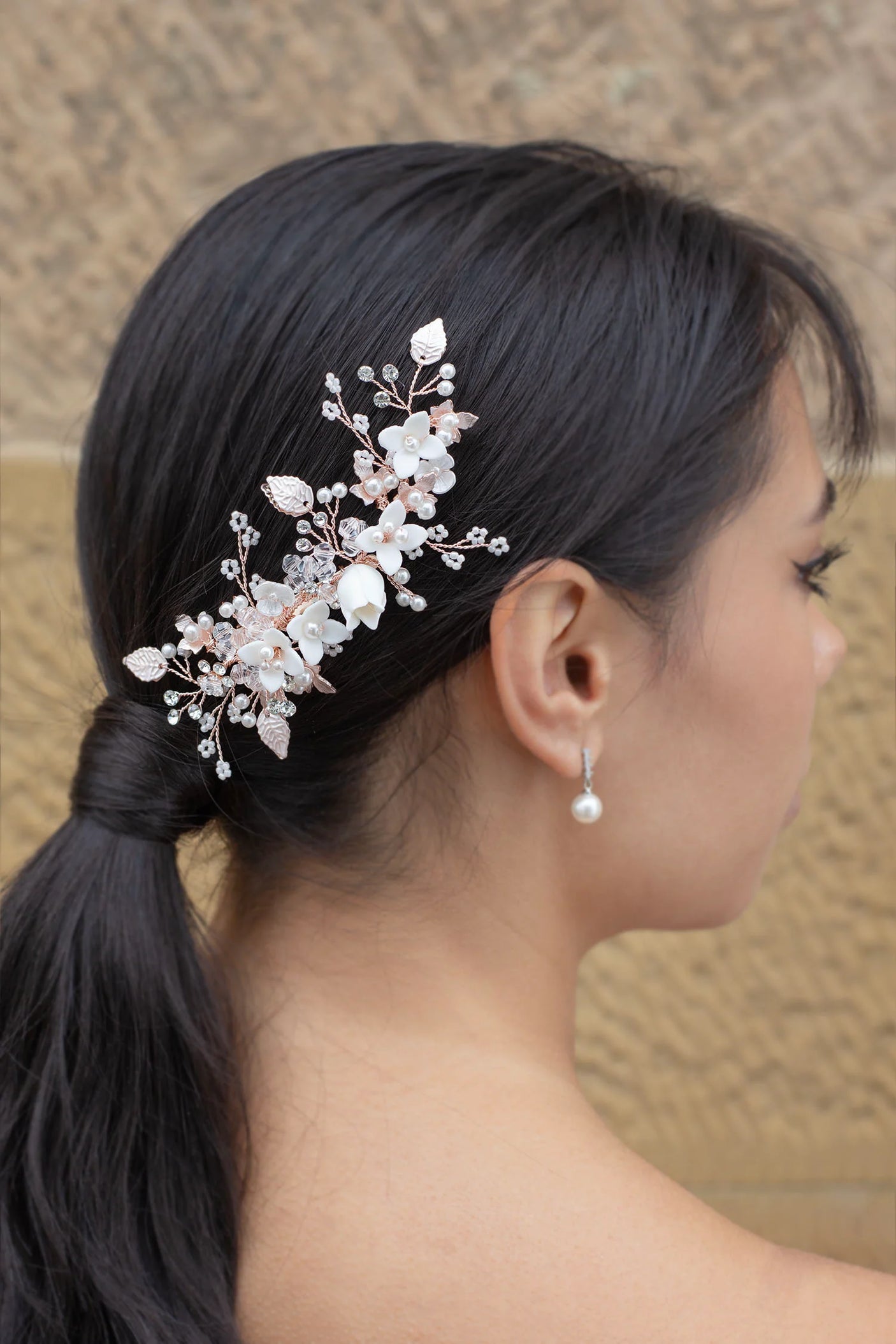 Harlow Clip - Rose Gold WF722