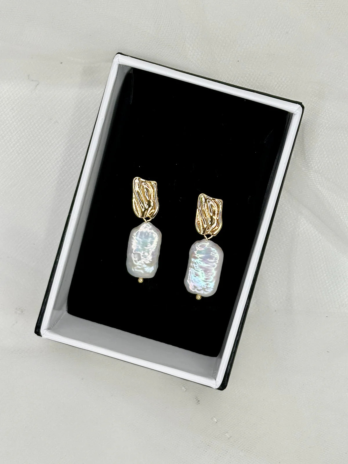 Adella Freshwater Pearl earrings