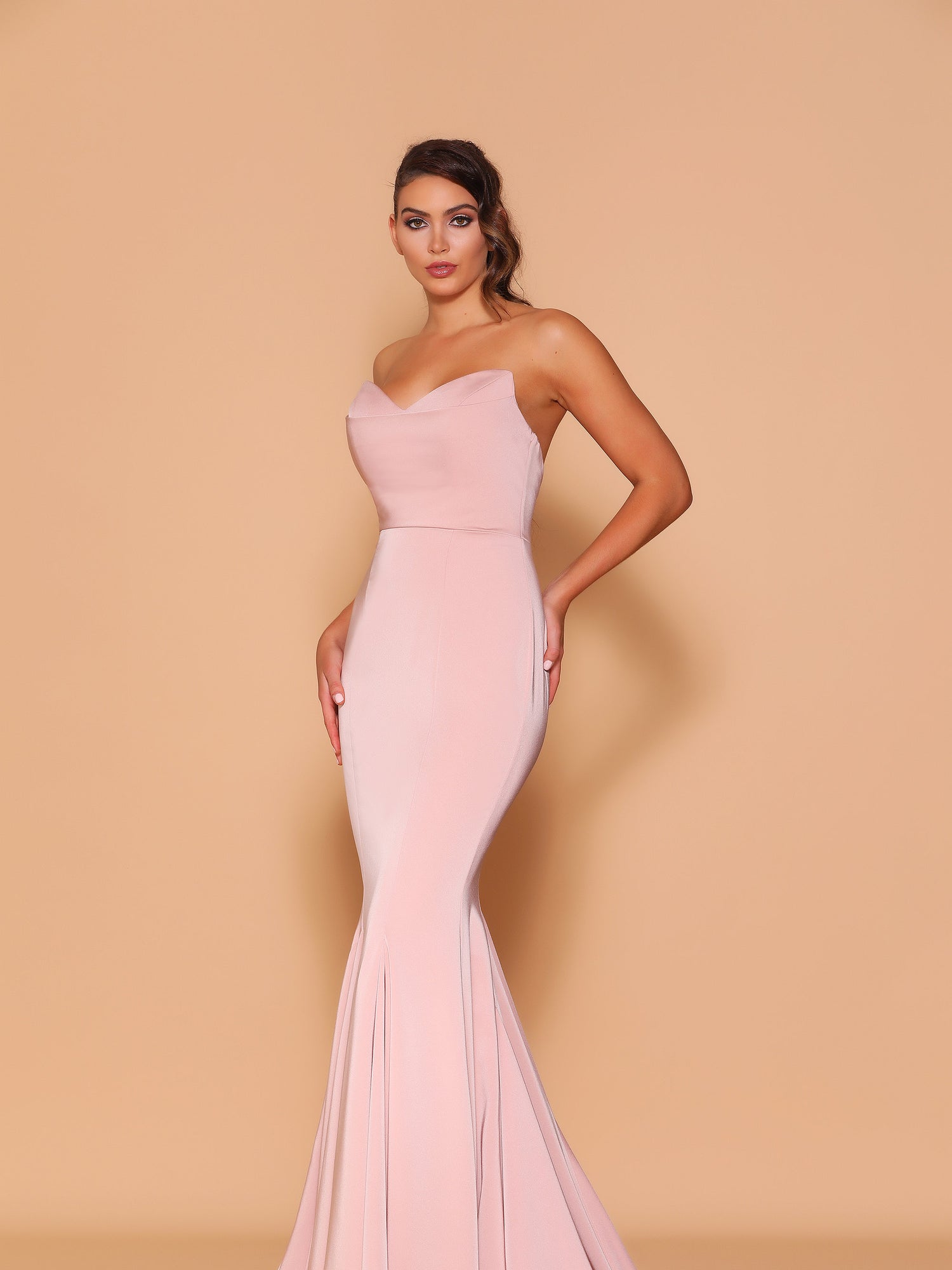 LD1127 Antique Pink Size 16 (Ready to ship!)