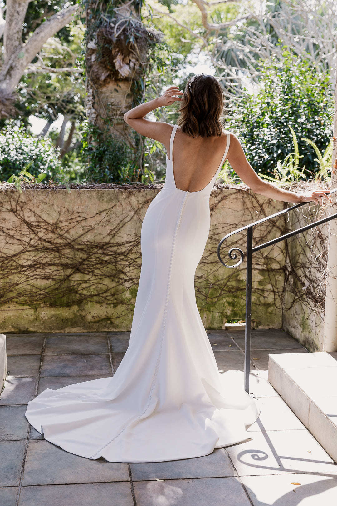 Fayette Detachable Puff Sleeve Wedding Dress – TC407