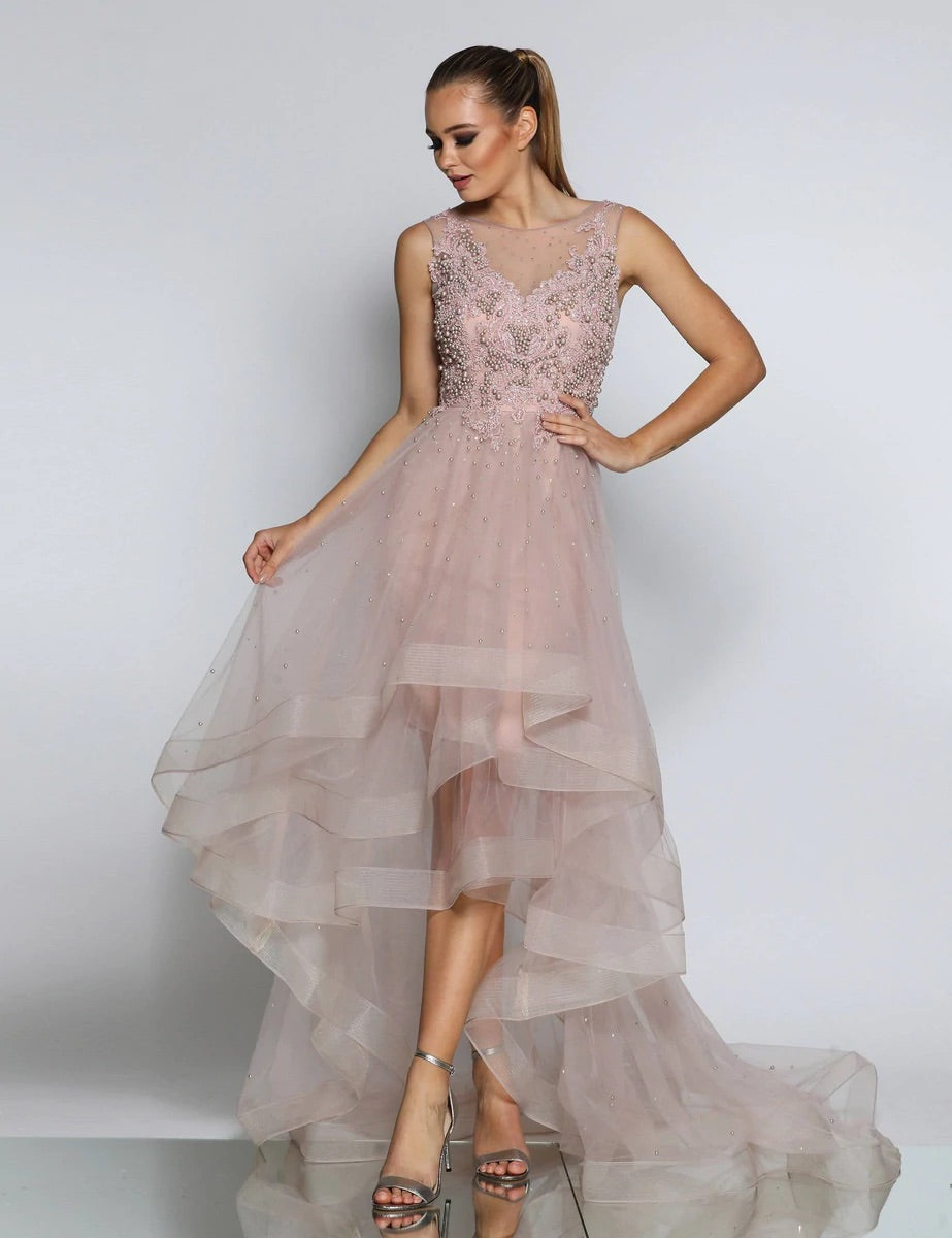 JX1075 Pink/cream, size 8 (Ready to ship!)