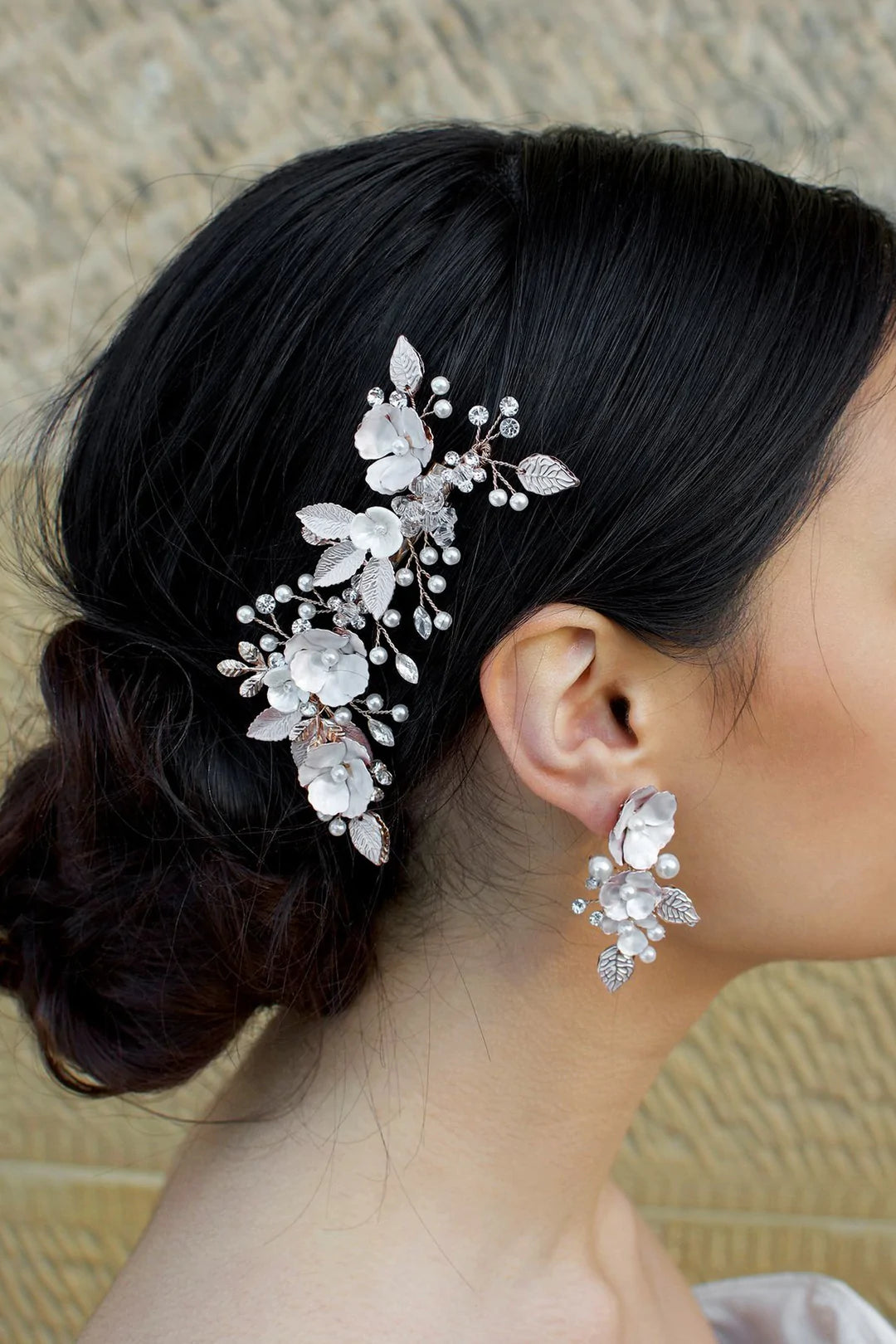Adaline Clip- Rose Gold WF545