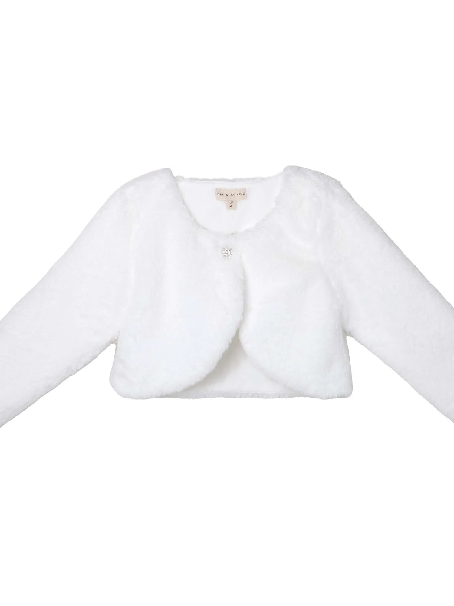 Sarah Faux Fur Jacket - Ivory