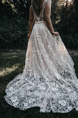 Made With Love 'Nadia' gown - Nude size 24