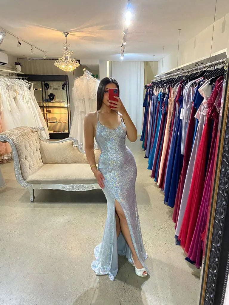 India sequin Gown PO594