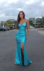 India sequin Gown PO594
