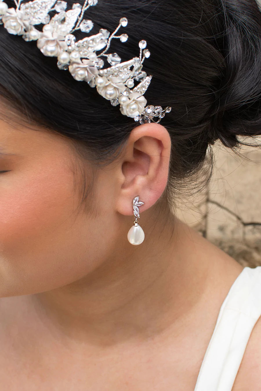 Sadie Earring- Silver WE552