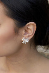 Marie-Sue Earrings- Silver WE735