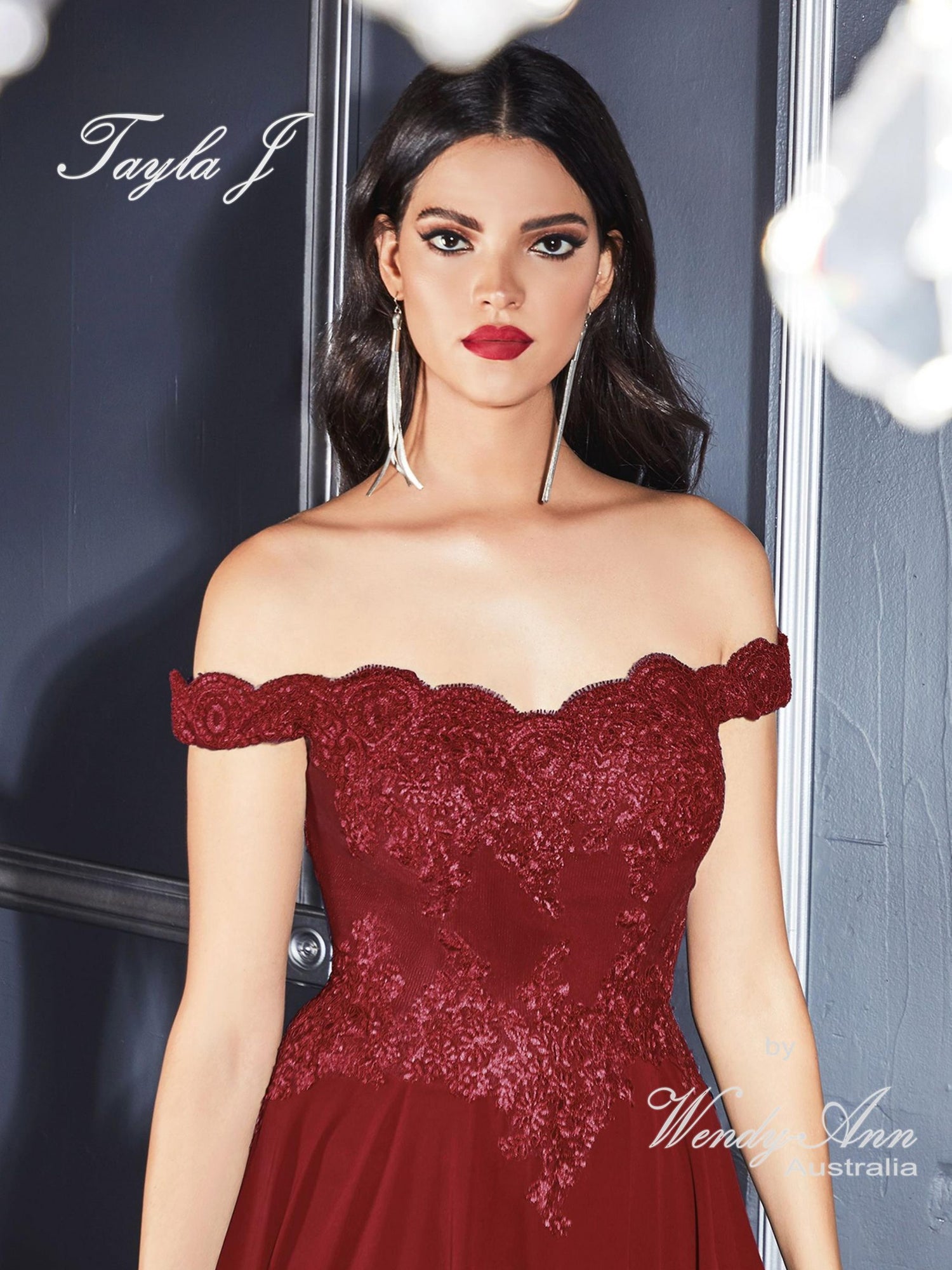 T8527 Burgundy size 16 (Ready to ship!)