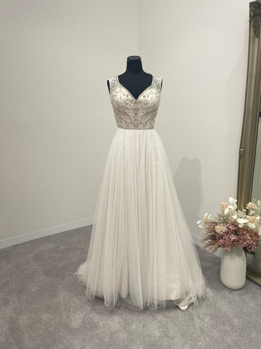 Confetti Luxe 'Valentina' gown blush size 14