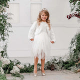 Sarah Faux Fur Jacket - Ivory