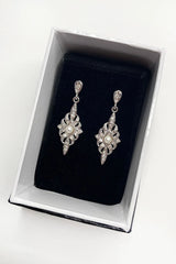 Antoinette Earrings- Silver WE211